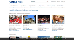 Desktop Screenshot of in-singen.de